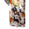 Chemise de vacances pour homme, chemise boutonnée à imprimé floral coloré - multicolor A 5XL