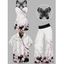 Vacation Couple Outfit Floral Print Lace Butterfly Tank Top Wide Leg Pants and Shirt Set - Blanc S | US 4