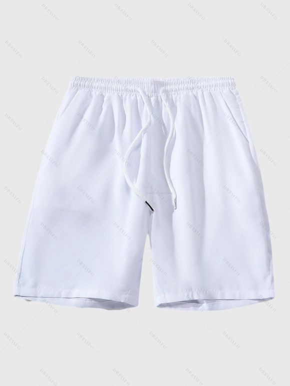 Vacation Couple Outfit Lily Floral Leaf Print Spaghetti Strap Dress and Shirt Set - Bleu Marine S | US 4