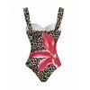 Ensemble maillot de bain de vacances Lily à imprimé floral, maillot de bain une pièce à armatures et jupe moulante - multicolor A L | US 8