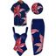 Vacation Couple Outfit Lily Floral Print One-piece Swimsuit Bodycon Skirt and Shirt Set - Brun S | US 4