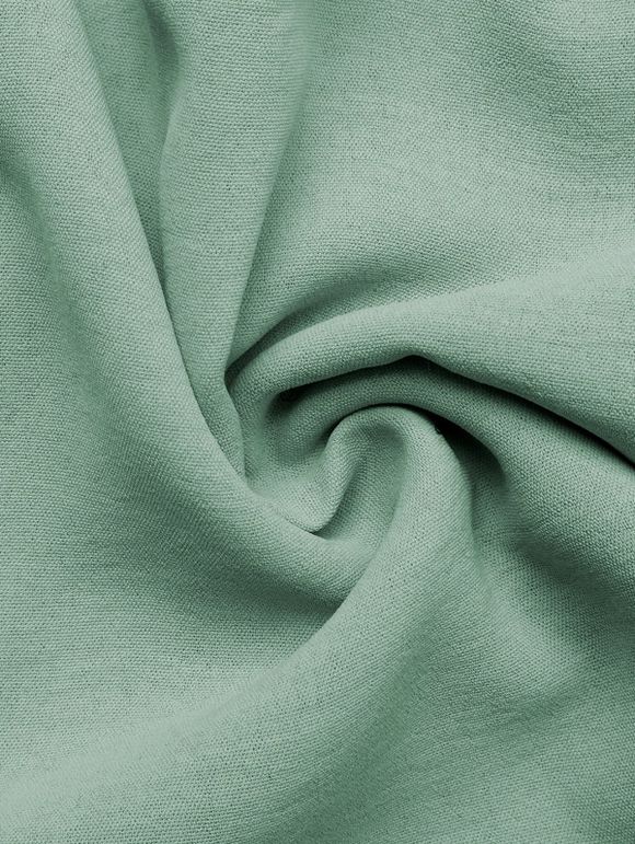 Vacation Couple Outfit Smocked Ruffle Tank Top Pocket Shorts and Lily Floral Print Shirt Set - Vert clair S | US 4