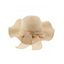 Beach Straw Hat Bowknot Ribbon Wave Brim UV Protection Vacation Hat - Brun 