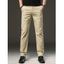 Men's Suit Pants Solid Color High Waisted Straight Pants - Noir 3XL
