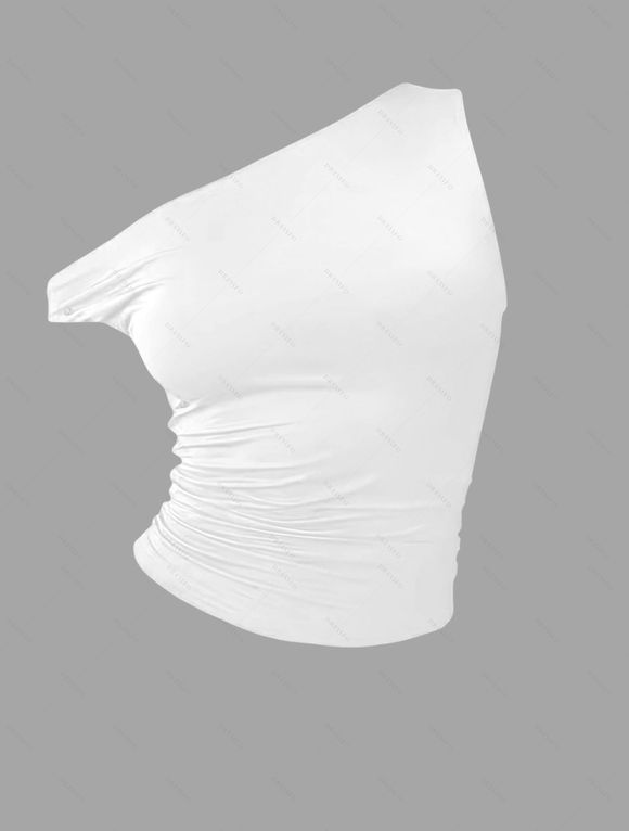 Vacation Couple Outfit Skew Neck Ruched Tank Top Tropical Floral Leaf Print Belt Pants and Shirt Shorts Set - Vert S | US 4