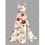 Vacation Dress Colorful Tropical Floral Print Lace Hollow Out Slit Dress - multicolor XXXXXL | US 20