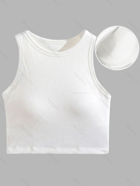 Vacation Couple Outfit Textured Tank Top Hibiscus Floral Print Belt Pants and Shirt Short Set - Vert clair S | US 4