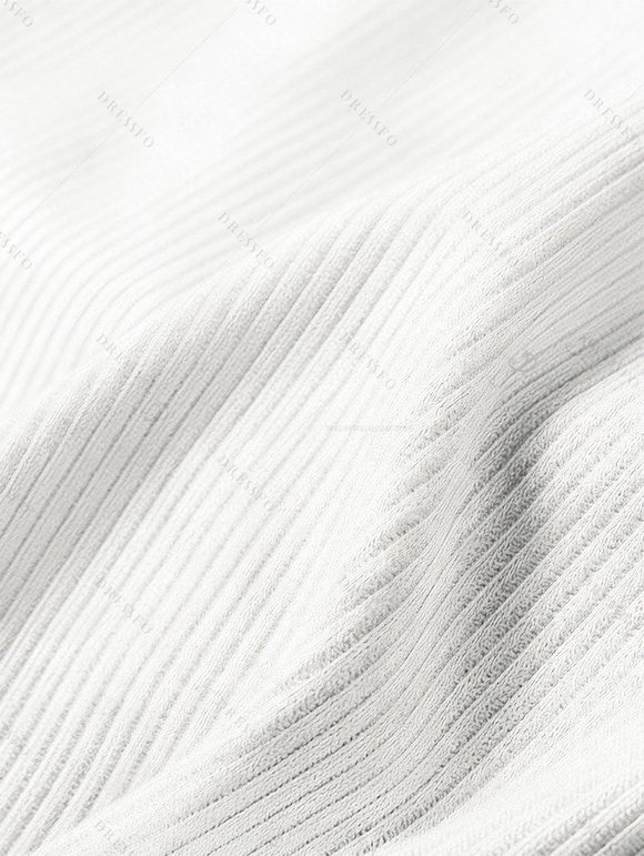 Vacation Couple Outfit Textured Tank Top Hibiscus Floral Print Belt Pants and Shirt Short Set - Vert clair S | US 4