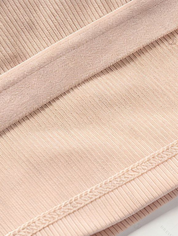 Vacation Couple Outfit Textured Tank Top Wildflower Floral Print Belt Pants and Shirt Shorts Set - Abricot S | US 4