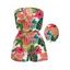 Vacation Romper Vibrant Tropical Floral Leaf Print Pocket Off the Shoulder Romper - multicolor XXL | US 14