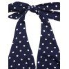 Vintage Vacation Dress Polka Dots Print Open Back Maxi Retro Halter Dress - Bleu profond XL | US 12