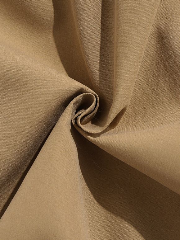 Vacation Couple Outfit Skew Neck Tank Top Botanical Silhouette Print Belt Pants and Shirt Shorts Set - Bleu de Minuit S | US 4