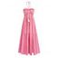 Bohemian Vacation Halter Dress for Beach Geometric Print Tassel Slit Dress - LIGHT PINK L | US 8