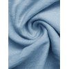 Hawaiian Vacation Dresses Set Tie Dye Watercolor Floral Print Dress and Solid Color Ruffle Smocked Off the Shoulder Tired Dress Set - LIGHT BLUE S | US 4