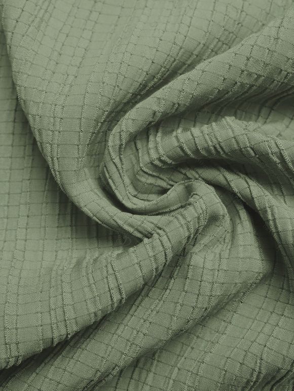 Casual Jumpsuit Solid Color V Neck Sleeveless Fitted Waist Wide Leg Jumpsuit - Vert clair XL | US 12