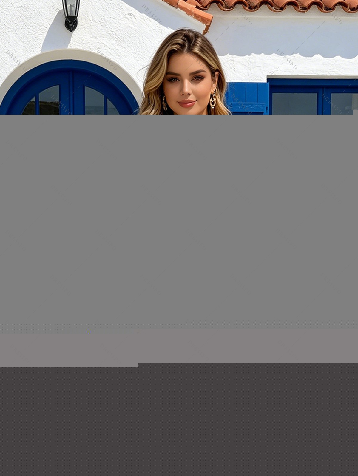 Mini Robe de Vacances Ligne A Fleurie Motif de Feuille avec Ceinture - Blanc XXL | US 14