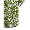 Men's Hawaiian Vacation Shirt Coconut Tree Leopard Print Button Up Shirt - PLANT GREEN 5XL