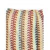 Bohemian Two Piece Set Colorblock Arrow Ethnic Print Off the Shoulder Cropped Top and Bodycon Skirt Set - multicolor XL | US 12