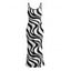 Vacation Dress Swirl Abstract Wave Print Bodycon Mermaid Maxi Dress - Blanc XXL | US 14