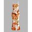 Vacation Dress Marble Fluid Swirl Tie Dye Print Bodycon Mermaid Maxi Dress - Orange XXL | US 14