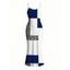 Vacation Dress Colorblock Leopard Geometric Patchwork Print Spaghetti Strap Maxi Bodycon Dress - Bleu Marine XXL | US 14