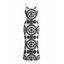 Bohemian Dress Mandala Ethnic Print Spaghetti Strap Maxi Bodycon Dress - Noir XXL | US 14
