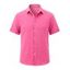 Men's Vacation Shirt Floral Leaf Textured Jacquard Print Button Up Shirt - Bleu S