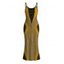 Bohemian Dress Colorblock Geometric Ethnic Print Spaghetti Strap Maxi Bodycon Dress - Jaune M | US 6