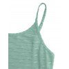 Casual Dress Solid Color Wavy Jacquard Embossed Texture Print Bodycon Maxi Dress - Vert clair XXL | US 14