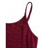 Casual Couple Outfit Solid Color Wavy Jacquard Embossed Texture Print Bodycon Maxi Dress and Shirt Set - Rouge Vineux S | US 4