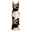 Vacation Dress Splash Ink Floral Print Spaghetti Strap Maxi Bodycon Dress - multicolor XXL | US 14