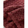 Vintage Knitted Dress Ombre Wave Print Spaghetti Strap Maxi Bodycon Dress - multicolor ONE SIZE