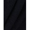 Gothic Garter Stockings Cross Decor Thigh High Socks - Noir ONE SIZE