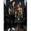 Gothic Couple Outfit Tarot Card Skull Print Spaghetti Strap Bodycon Maxi Dress and Shirt Set - Noir S | US 4