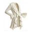 Ruffle Bell Sleeve Sweater Coat Wavy Asymmetrical Hem Solid Color Mid‑Long Knit Cardigan Coat - Beige XL | US 12