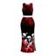 Gothic Women Outfit Rose Floral Skulls Print Cropped Tank Top and Bodycon Slit Skirt Set - Noir XXL | US 14