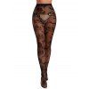 Halloween Pumpkin Fishnet, Spider Webs, Spooky Gothic Style Pantyhose - Noir ONE SIZE