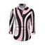 Men's Vintage Shirt Colorblock Geometric Swirl Print Button Up Long Sleeve Shirt - multicolor A 5XL