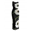Vintage Couple Outfit Floral Print Mesh Panel Bodycon Maxi Dress and Short Sleeve Shirt Set - Noir S | US 4