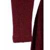 Robe Moulante Asymétrique Jointive à Carreaux Boutonnée à Epaule Dénudée - Rouge foncé XL | US 12