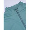 Athletic Women Outfit Cropped Zip Up Cardigan and High Waist Flare Pants Set - Vert clair S | US 4