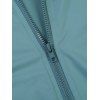 Athletic Women Outfit Cropped Zip Up Cardigan and High Waist Flare Pants Set - Vert clair L | US 8-10