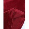 Cocktail Dress Solid Color Ruched Bodycon Spaghetti Strap Party Dress - Rouge Vineux L | US 8-10