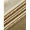 Elegant Party Dress Off the Shoulder Ruched Solid Color Bodycon Dress - Jaune clair L | US 8-10