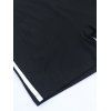 Colorblock Spaghetti Strap Bodysuit Romper Slim Active Romper Casual Workout Romper - Noir L | US 8-10