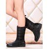 Quilted Fleece-Lined Winter Snow Boots - Noir EU 35