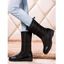 Quilted Fleece-Lined Winter Snow Boots - Rouge EU 43