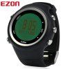 EZON T031 Men Professional GPS Running Series Water Resistant Outdoor Sports Watch - Noir 