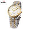 WeiQin W00141G Male Quartz Watch Luminous Hardlex Mirror 3ATM Wristwatch - Blanc 