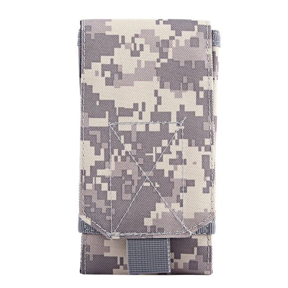 Poche extérieure multifonctionnelle d'aventure de sac de camouflage pour le téléphone portable - ACU Camouflage S